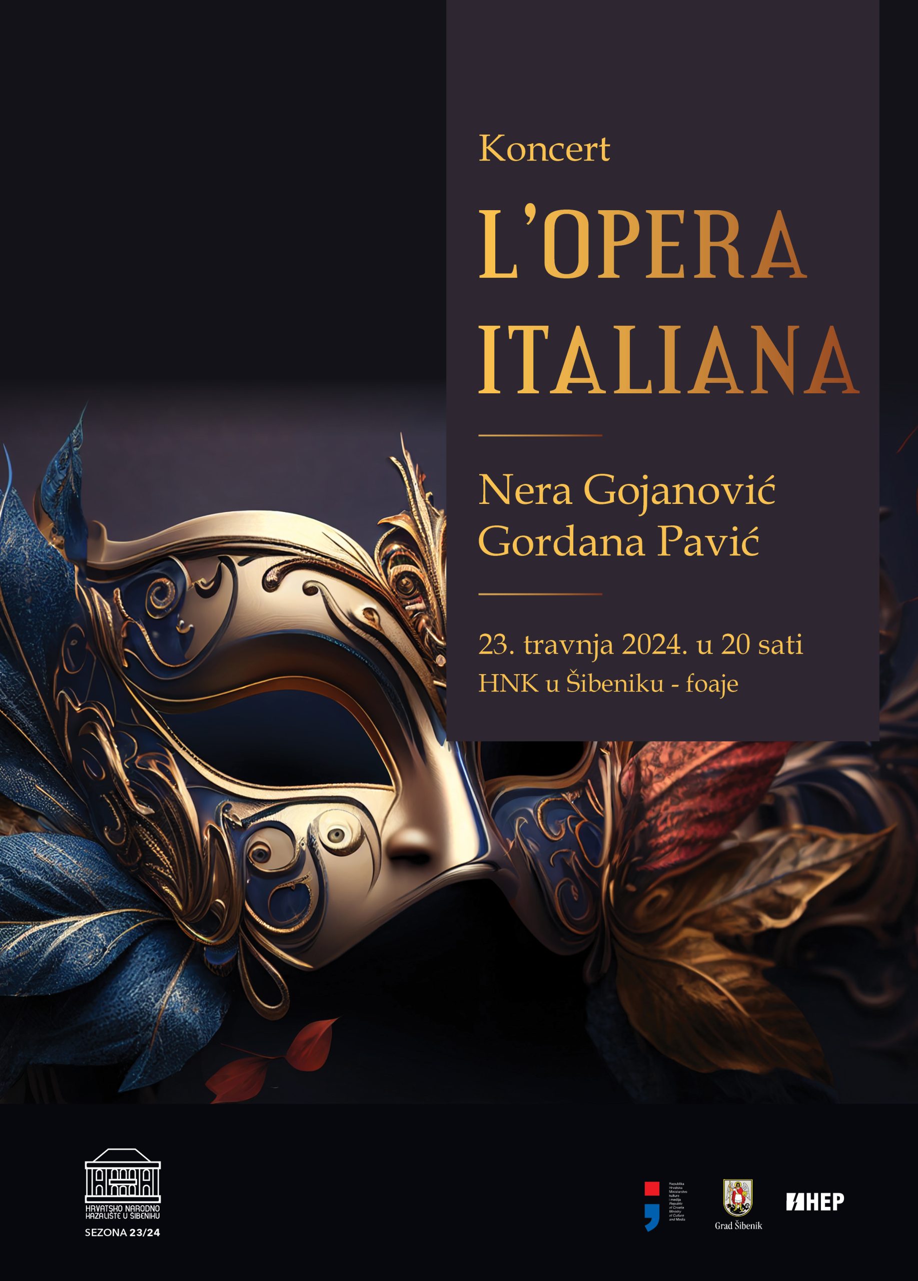 plakat KONCERT L Opera Italiana 2024
