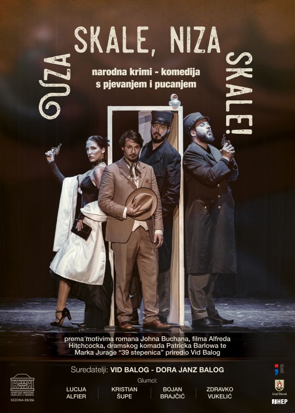 plakat UZA SKALE NIZA SKALE