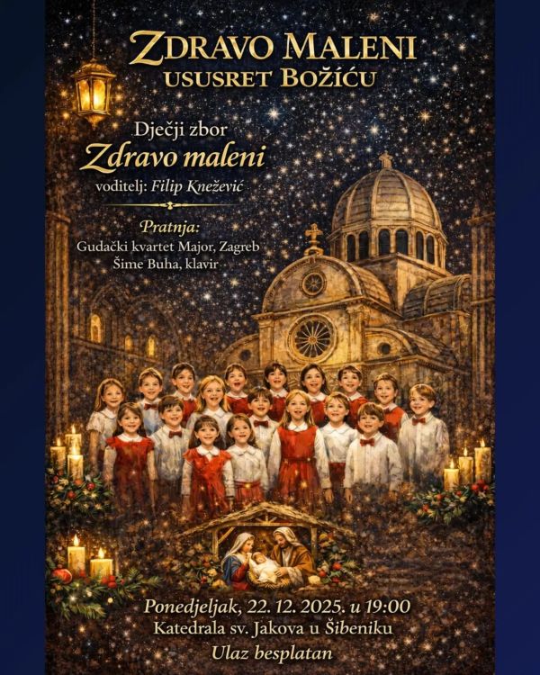 Zdravo maleni ususret Božiću plakat